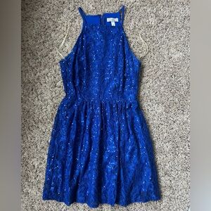 Speechless Vibrant Blue Dress